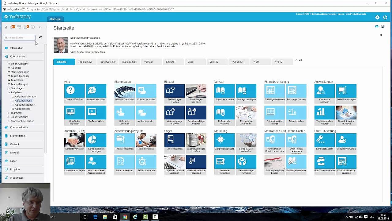 Webiner myfactory Teamaufgaben